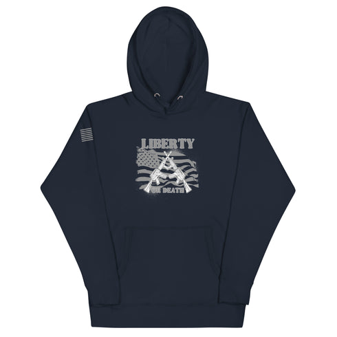 Liberty or Death Unisex Hoodie - Mainstream Freedom