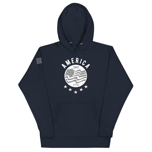 America Since 1776 Unisex Hoodie - Mainstream Freedom