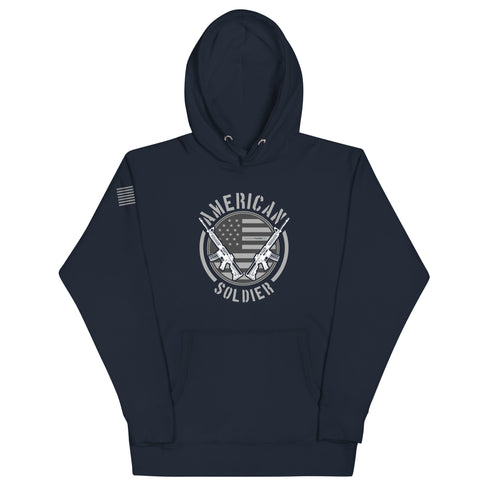 American Soldier Unisex Hoodie - Mainstream Freedom
