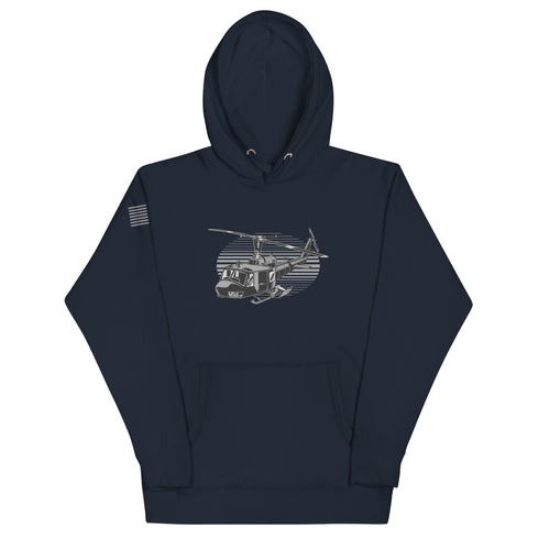 Helicopter Unisex Hoodie - Mainstream Freedom