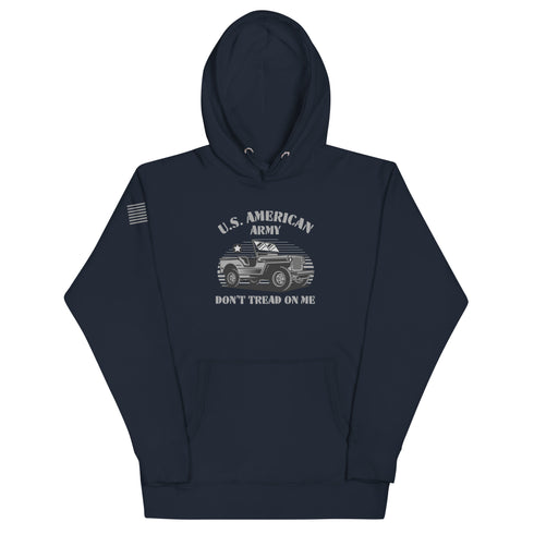 US American Army Don't Tread On Me Unisex Hoodie - Mainstream Freedom