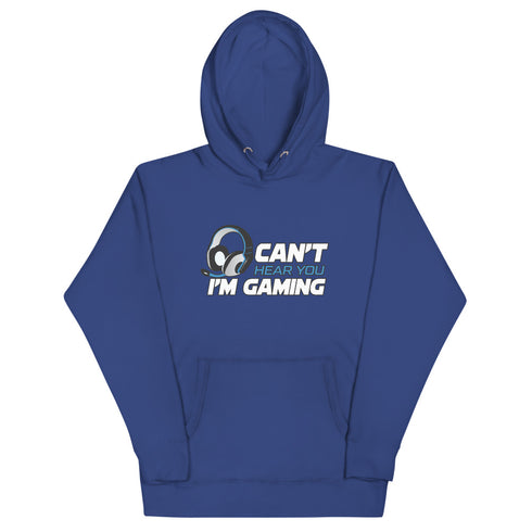 Can' Hear You I'm Gaming Unisex Hoodie - Mainstream Freedom