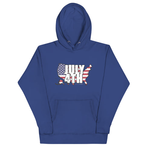 July 4th Unisex Hoodie - Mainstream Freedom