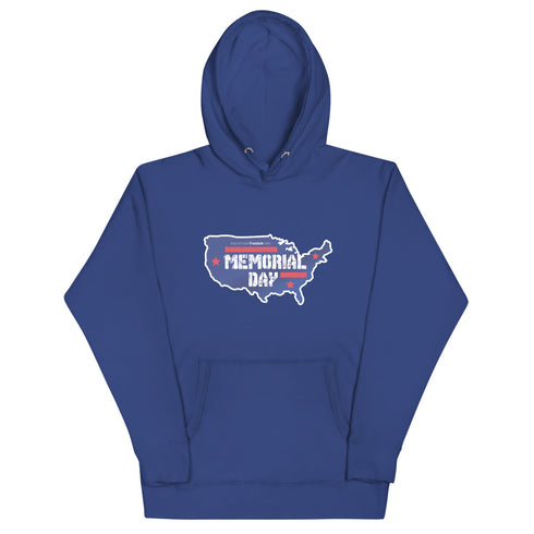 Memorial Day USA Unisex Hoodie - Mainstream Freedom