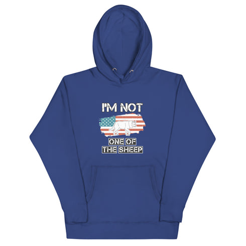 I'm Not One Of The Sheep Unisex Hoodie - Mainstream Freedom