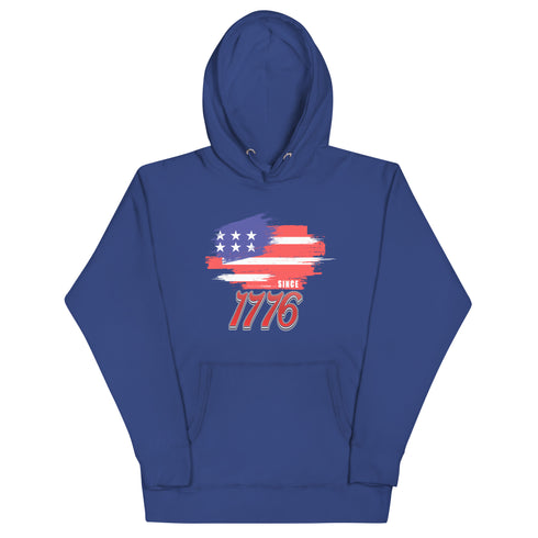 Since 1776 Unisex Independence Day Hoodie - Mainstream Freedom