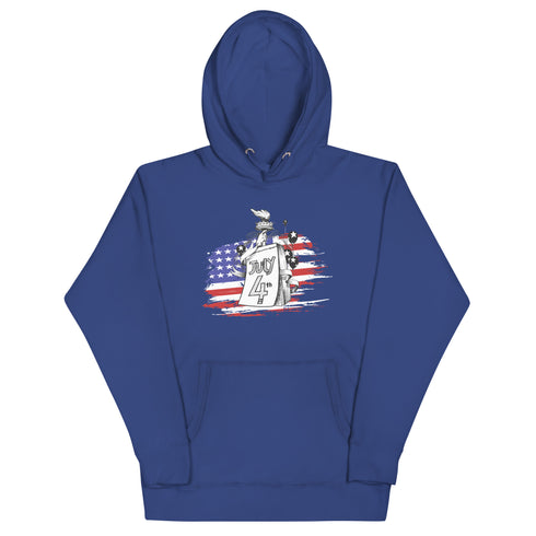 July 4th Unisex Independence Day Hoodie - Mainstream Freedom