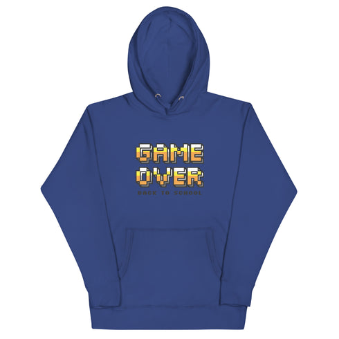 Game Over Back To School Unisex Hoodie - Mainstream Freedom
