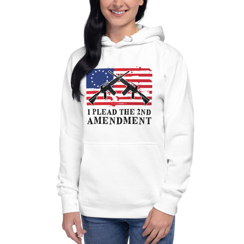 I Plead The 2nd Amendment Unisex Hoodie - Mainstream Freedom