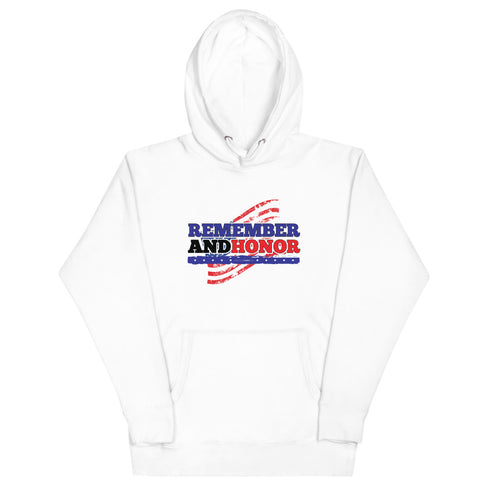 Remember And Honor Memorial Day Unisex Hoodie - Mainstream Freedom