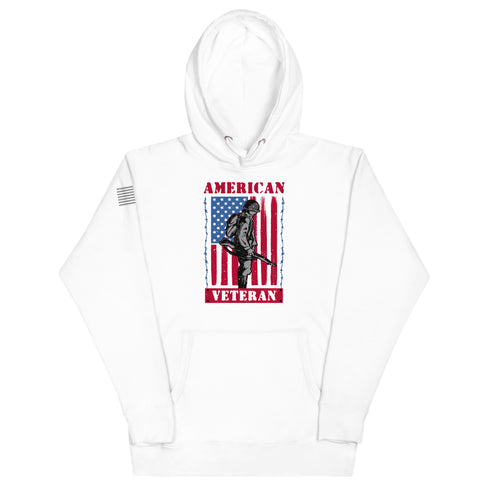 American Veteran Unisex Hoodie - Mainstream Freedom