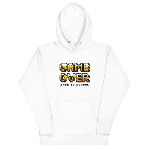 Game Over Back To School Unisex Hoodie - Mainstream Freedom