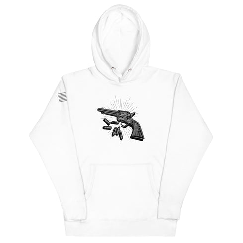 Vintage Revolver Unisex Hoodie - Mainstream Freedom