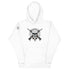 Skull with Guns and Bullets Unisex Hoodie - Mainstream Freedom