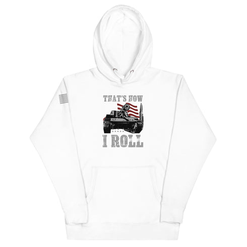 That's How I Roll, Tank Unisex Hoodie - Mainstream Freedom