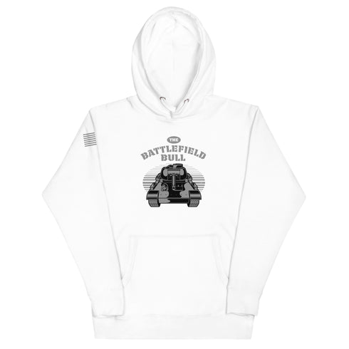 The Battlefield Bull Unisex Hoodie - Mainstream Freedom