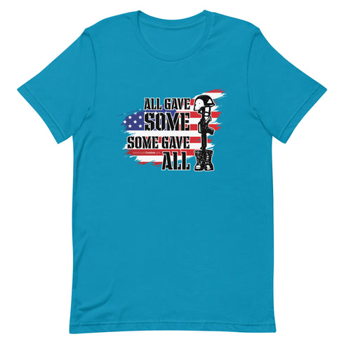 All Gave Some, Some Gave All Short-sleeve Patriotic t-shirt - Mainstream Freedom