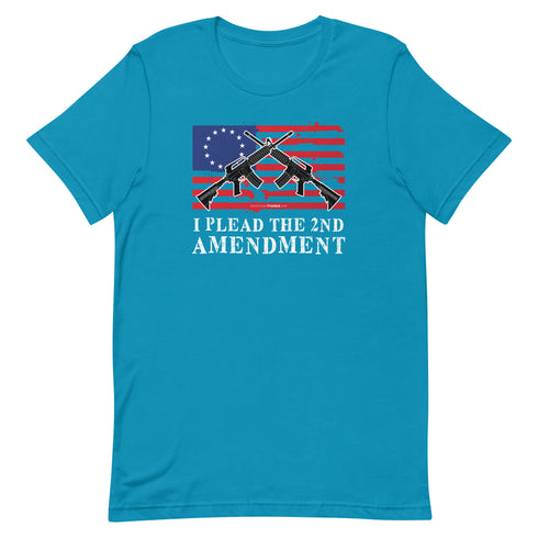 I Plead The 2nd Amendment Short-sleeve unisex t-shirt - Mainstream Freedom