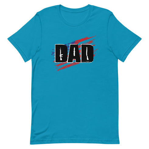DAD Guns Short-sleeve unisex t-shirt - Mainstream Freedom
