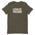 Legalize Freedom Unisex t-shirt - Mainstream Freedom