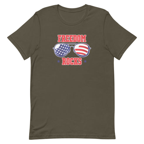 Freedom Rocks Unisex t-shirt - Mainstream Freedom