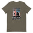 Stand For The Flag Kneel For The Fallen Short-sleeve unisex t-shirt - Mainstream Freedom