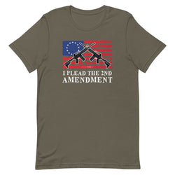 I Plead The 2nd Amendment Short-sleeve unisex t-shirt - Mainstream Freedom