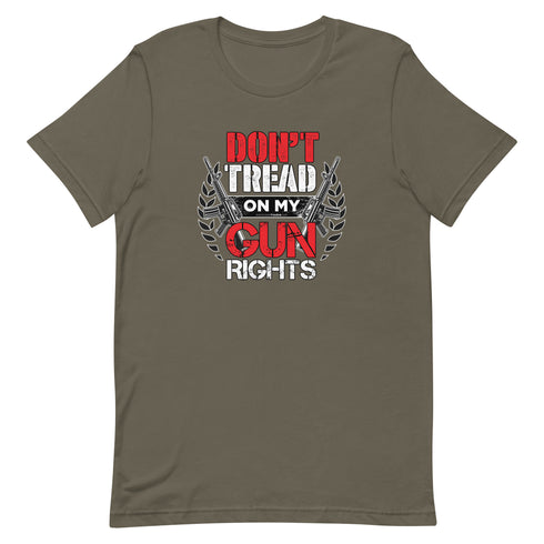 Don't Tread on my Gun Rights Short-sleeve unisex t-shirt - Mainstream Freedom