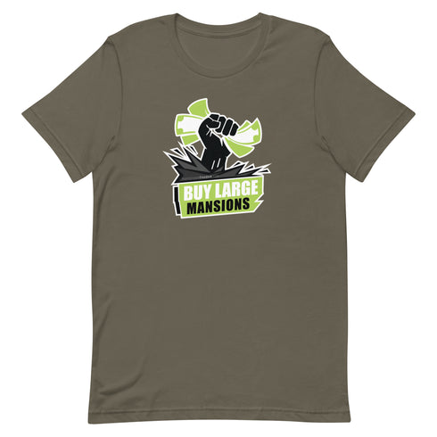 Buy Large Mansions - Black Lives Matter Scandal Short-sleeve unisex t-shirt - Mainstream Freedom