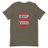 Never Stop Doing Your Best Unisex t-shirt - Mainstream Freedom