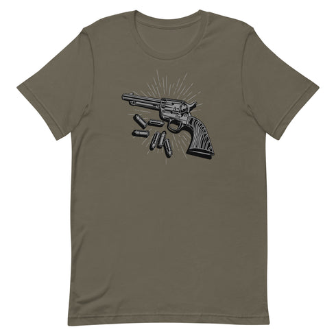 Vintage Revolver Unisex t-shirt - Mainstream Freedom