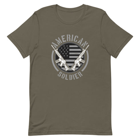 American Soldier Unisex t-shirt - Mainstream Freedom
