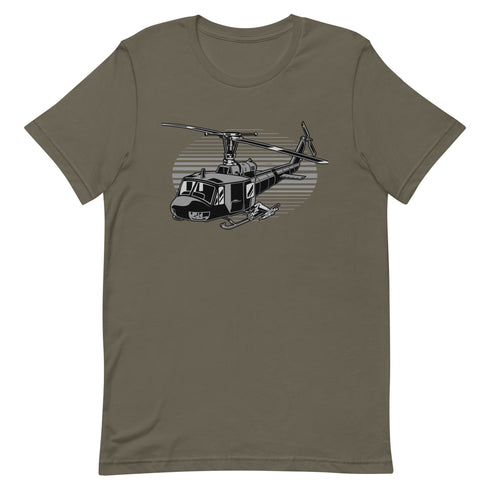 Helicopter Unisex t-shirt - Mainstream Freedom