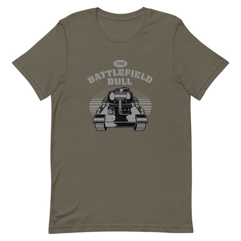 The Battlefield Bull Unisex t-shirt - Mainstream Freedom