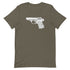 Hand Gun t-shirt - Mainstream Freedom