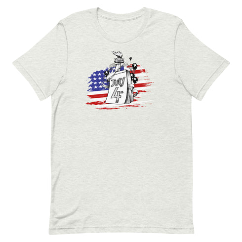 July 4th Unisex Independence Day t-shirt - Mainstream Freedom