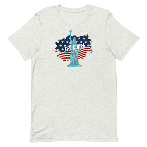 Independence Day - Statue of Liberty Unisex t-shirt - Mainstream Freedom