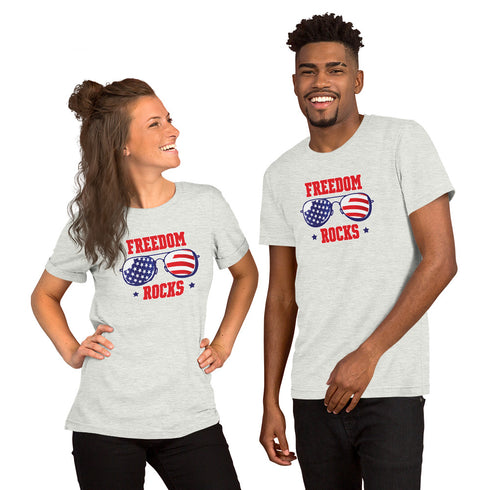 Freedom Rocks Unisex t-shirt - Mainstream Freedom