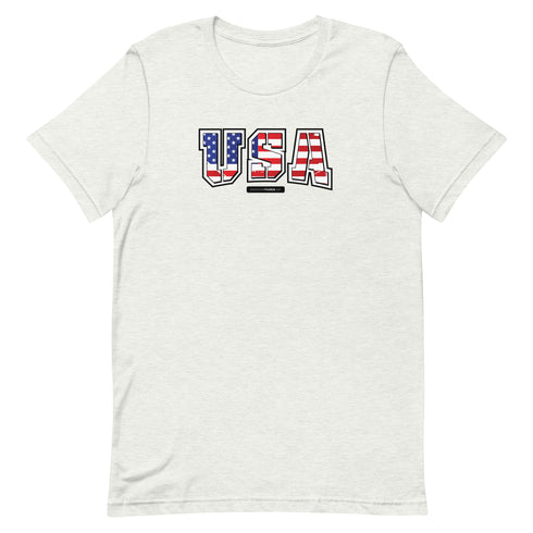USA Short-sleeve unisex t-shirt - Mainstream Freedom