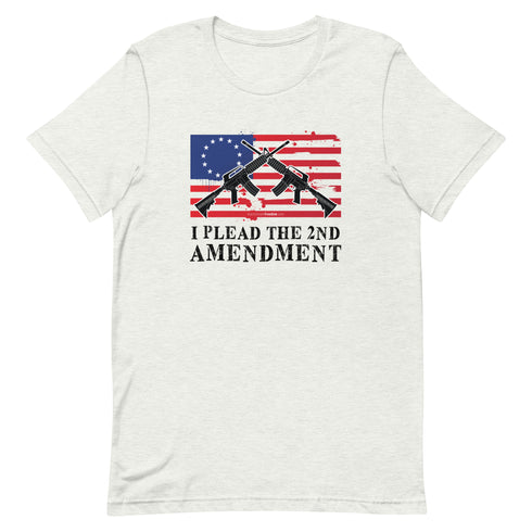 I Plead The 2nd Amendment Short-sleeve unisex t-shirt - Mainstream Freedom