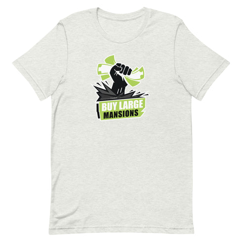 Buy Large Mansions - Black Lives Matter Scandal Short-sleeve unisex t-shirt - Mainstream Freedom