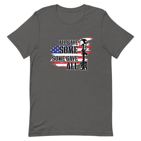 All Gave Some, Some Gave All Short-sleeve Patriotic t-shirt - Mainstream Freedom