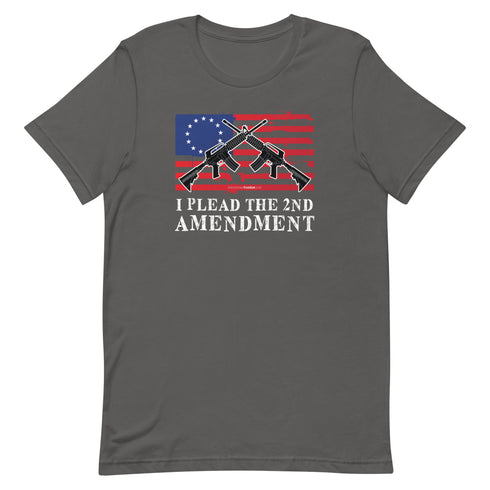 I Plead The 2nd Amendment Short-sleeve unisex t-shirt - Mainstream Freedom