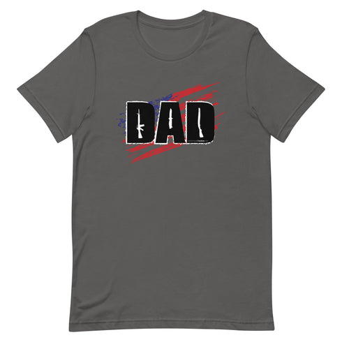 DAD Guns Short-sleeve unisex t-shirt - Mainstream Freedom