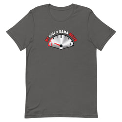 My Give A Damn Meter Short-sleeve unisex t-shirt - Mainstream Freedom