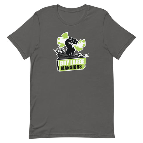Buy Large Mansions - Black Lives Matter Scandal Short-sleeve unisex t-shirt - Mainstream Freedom