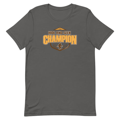 Hide And Seek Champion Short-sleeve unisex t-shirt - Mainstream Freedom