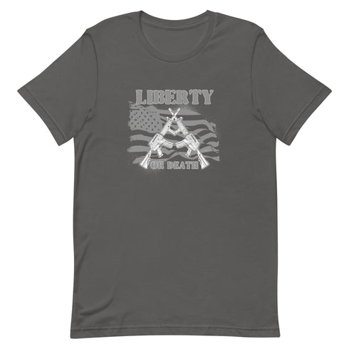 Liberty or Death Unisex t-shirt - Mainstream Freedom