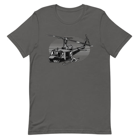 Helicopter Unisex t-shirt - Mainstream Freedom