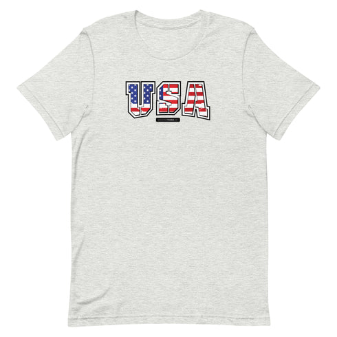 USA Short-sleeve unisex t-shirt - Mainstream Freedom